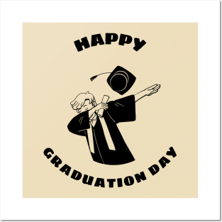 happy graduation day Posters and Art